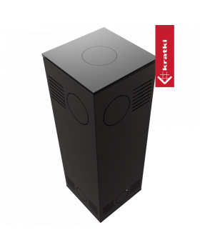 Дровяная стальная печь TORA/S, OXIDE MORO-foto9