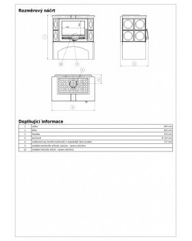 Печь-камин ABX PANONIE керамическая-foto3