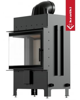 Топка Kratki PRO LUCY/12/L/NEW угловое стекло слева-foto7