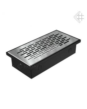 Вентиляционная решетка НАПОЛЬНАЯ стальная 9x20