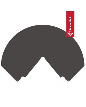 Притопочный лист Kratki REN полукруг