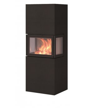 Печь-камин Nordpeis Box Black + топка N-20U-foto4