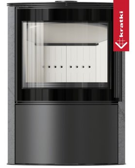 Печь Kratki PRO BJORN GREY SATIN-foto2