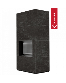 Каминокомплект FLOKI в облицовке NATURALI NERO GRECO-foto3