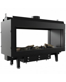 Газовая топка Kratki Pro LEO/100/TUNEL/G31/37MBAR (баллонный газ)