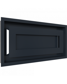 Решетка WIND Графитовая 22х45-foto2