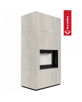 Каминокомплект FLOKI в облицовке NATURALI PIETRA DI SAVOIA PERLA BOCCIARDATA-foto4