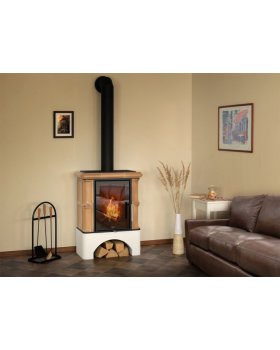 Печь-камин ABX BAVARIA N - вставка York N, с прямым цоколем-foto8