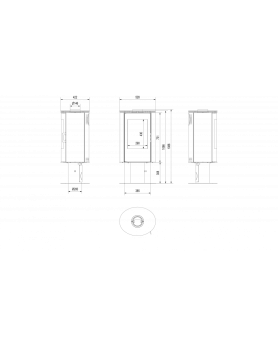 Печь Kratki Koza/AB/S/N/DR АКЦИЯ!-foto3