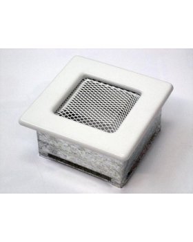 Вентиляционная решетка 11х11 белая