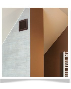 Вентиляционная решетка 17х49 черная/медь пористая-foto3