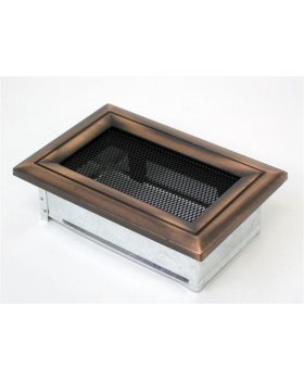 Вентиляционная решетка 11х17 Оскар медь