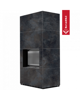 Каминокомплект FLOKI в облицовке OSSIDO NERO-foto3