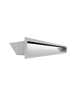Вентиляционная решетка Люфт белая 9x80-foto2