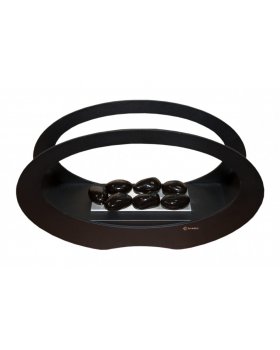 Декоративные элементы ГАЛЬКА ЧЕРНАЯ №7-foto4