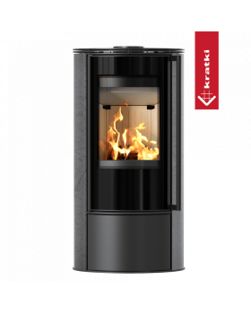 Печь Kratki ERIK, GRAFITE SATIN-foto2