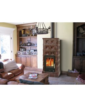 Печь-камин ABX KALEDONIE KI, с допуском воздуха, керамическая-foto4