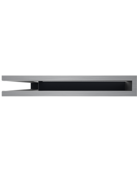 Вентиляционная решетка Люфт угловая левая стальная 6*40-foto2