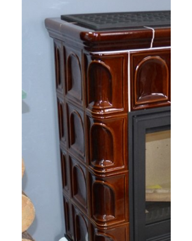 Печь-камин ABX BRITANIA K керамическая, с теплообменником-foto9