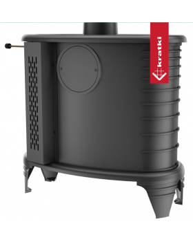 Печь-камин Kratki Koza/K8 чугунная (термостат)-foto6