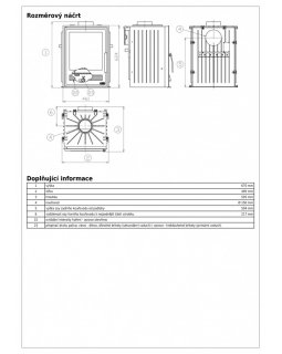 Топка York LI каминная(ABX), чугунная-foto2