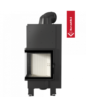 Топка MBN/L/BS/SG, Г-образное стекло слева