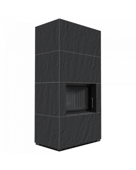 Каминокомплект FLOKI в облицовке NATURALI ARDESIA NERO A SPACCO-foto4