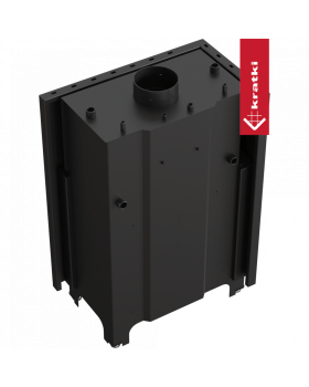 Топка с водяным контуром MBO/PW/15/L/BS/W, Г-образное стекло слева, змеевик-foto4