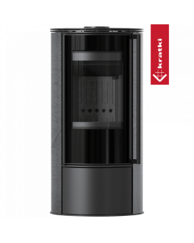 Печь Kratki ERIK, GRAFITE SATIN-foto3