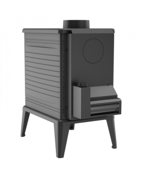 Печь-камин Kratki Koza/K10 чугунная (турбина)
