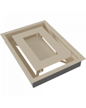 Решетка WIND Бежевая 22х30-foto7