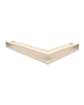 Вентиляционная решетка Люфт угловая левая бежевая 90-foto4