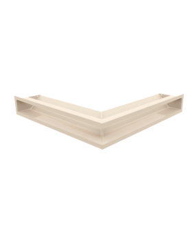 Вентиляционная решетка Люфт угловая стандарт бежевая 90-foto2