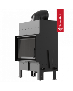 Каминная топка FLOKI/M с прямым стеклом-foto5