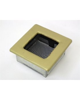 Вентиляционная решетка 11х11 гальваника под золото Вентиляционная решетка 11х11 гальваника под золото