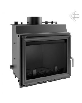 Печь-Камин Воевода 20 ГАЗ в КАМЕННОЙ ОБЛИЦОВКЕ