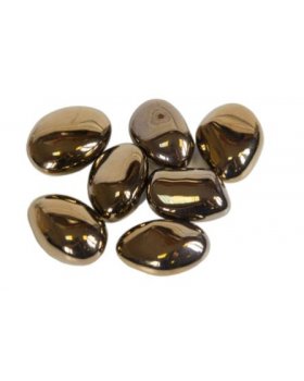 Декоративные элементы ГАЛЬКА ЗОЛОТО №7