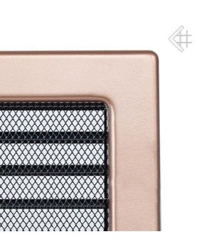 Вентиляционная решетка 17х37 гальваника под медь с жалюзи-foto2