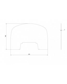 Притопочный лист Kratki KOZA/AB/ENYO-foto4