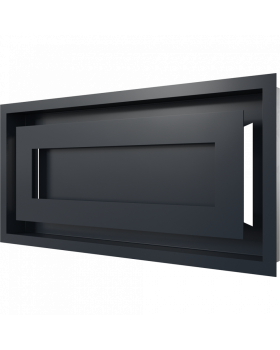 Решетка WIND Графитовая 22х45