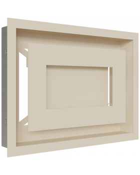 Решетка WIND Бежевая 22х30-foto2