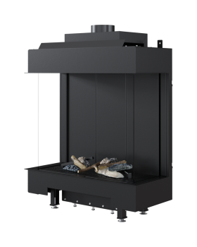 Каминная газовая топка LEO/LP/76/62/G31/37MBAR, баллонный газ-foto2