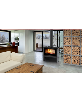 Печь-камин Kratki JUNO 12/B-foto6