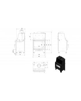 Топка с водяным контуром AQUARIO/Z/10/PW/W-foto2