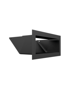 Вентиляционная решетка Люфт черная 9х20-foto2