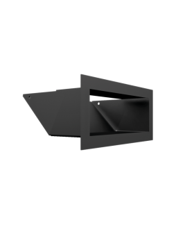 Вентиляционная решетка Люфт черная 9х20-foto2