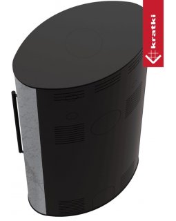 Печь Kratki PRO BJORN/W GREY SATIN-foto6