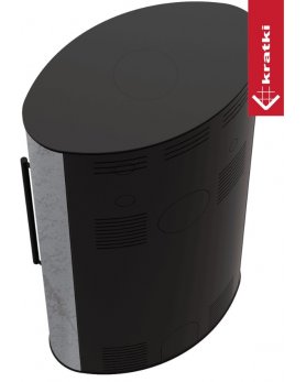 Печь Kratki PRO BJORN/W GREY SATIN-foto6