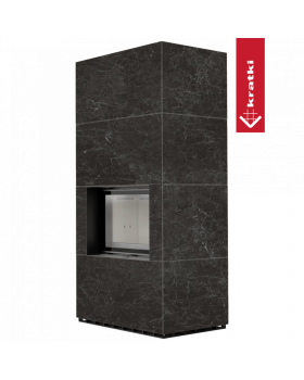 Каминокомплект FLOKI в облицовке NATURALI NERO GRECO-foto4