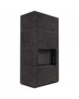 Каминокомплект FLOKI в облицовке FOKOS GRAFITE-foto3